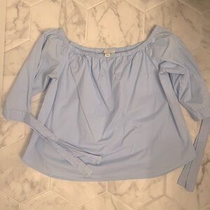 Forever 21 XL Baby Blue Womens top